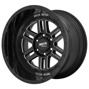 Moto Metal – MO800 DEEP SIX – Black – 20″x10″ -18mm – Summer Wheels – MO80021087318N